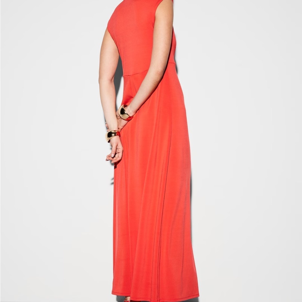 Old Navy The Occasion Twist-Front Maxi Dress – NWT – Size XL – Coral - Picture 9 of 15